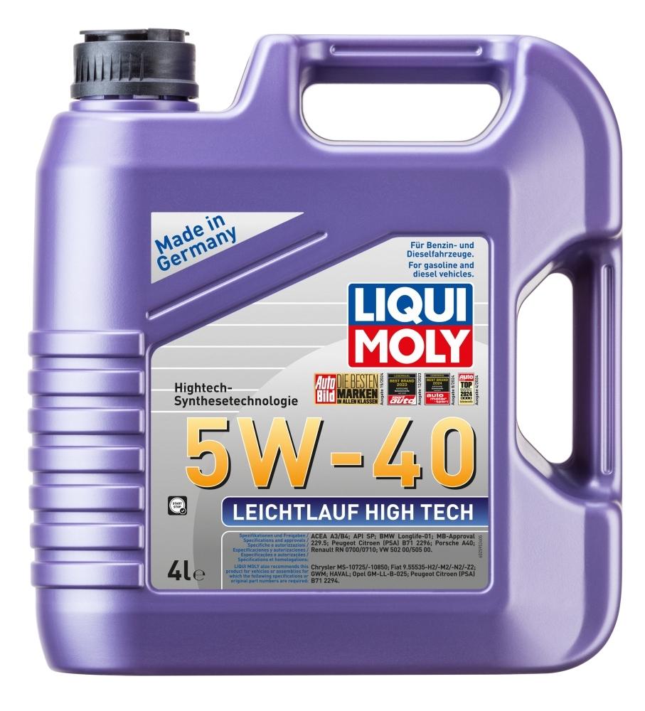 Ulei de motor LIQUI MOLY Leichtlauf High Tech 5W-40, 4 litri